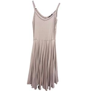 vintage Cynthia Rowley Midi Pleated Circle Dress